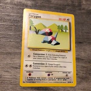 Porygon Pokémon Card